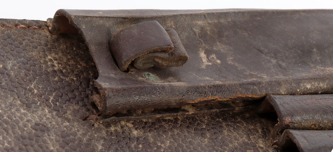 WWII LUFTWAFFE LEATHER DISPATCH MAP CASE LBA (S) - 8