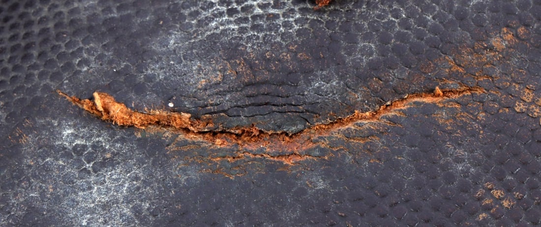 WWII LUFTWAFFE LEATHER DISPATCH MAP CASE LBA (S) - 9