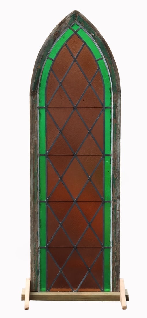 STAINED GLASS WINDOW FROM A PENNSYLVANIA CHURCH (1 of 10)