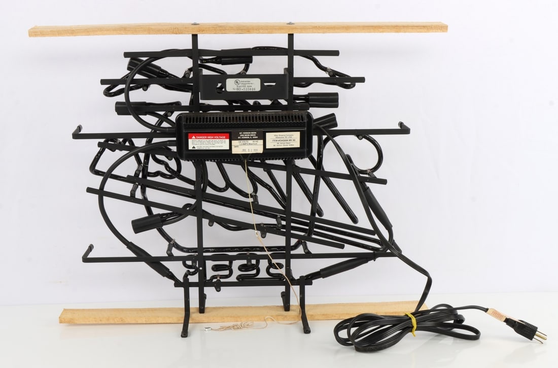 CLASSIC MILLER NEON EAGLE BEER SIGN - 3