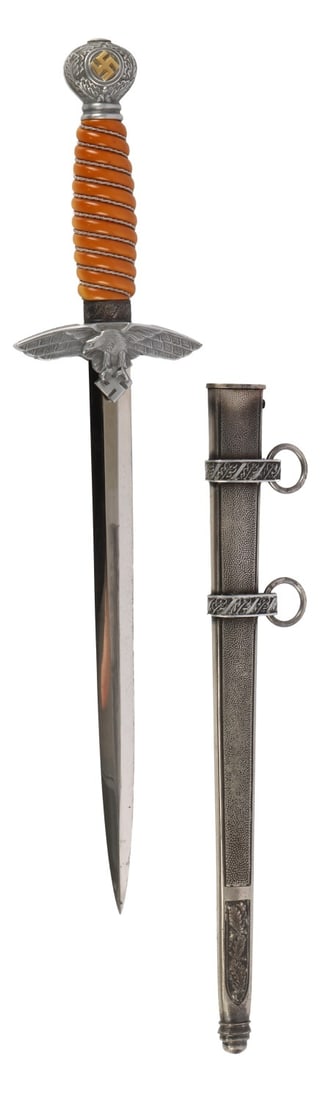 LUFTWAFFE OFFICER'S DAGGER 2ND PATTERN WEYERSBERG (1 of 10)