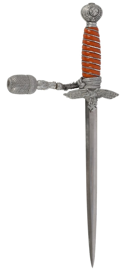 LUFTWAFFE OFFICER'S DAGGER 2ND PATTERN WKC - 2