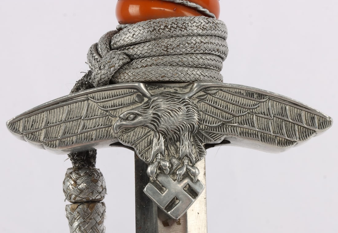 LUFTWAFFE OFFICER'S DAGGER 2ND PATTERN WKC - 6