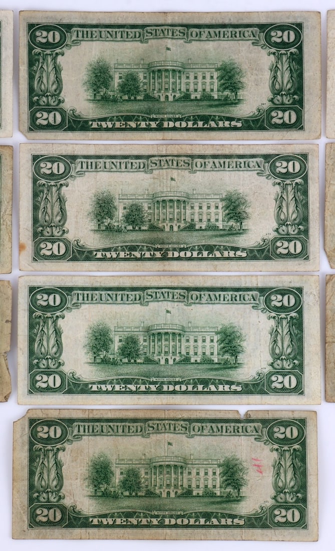 $200 FACE VALUE TWENTY DOLLAR NOTES - 7