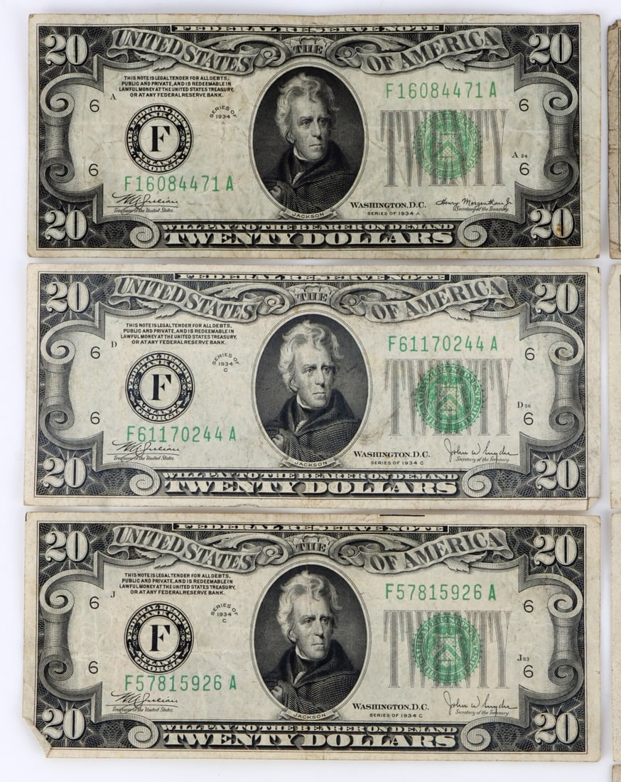 $200 FACE VALUE TWENTY DOLLAR NOTES - 2