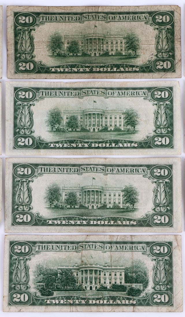 $200 FACE VALUE TWENTY DOLLAR NOTES - 7