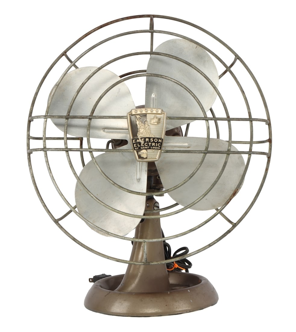 VINTAGE ART DECO FAN EMERSON OSCILLATING (1 of 8)