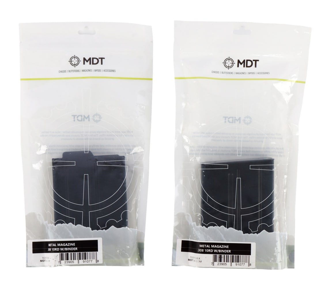 MDT .308 METAL AICS PATTERN 10RD MAGAZINE LOT OF 2 (1 of 2)