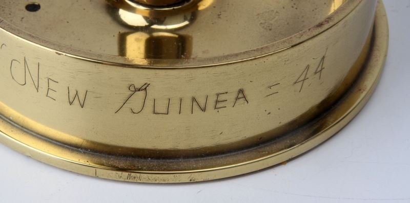 WWII TRENCH ART 105 SHELL NEW GUINEA 1944 - 2