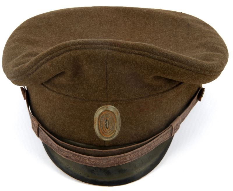 RUSSIAN WWIERA IMPERIAL ARMY OFFICER'S VISOR HAT