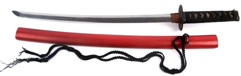 JAPANESE LATE KOTO PERIOD WAKIZASHI SIGNED
