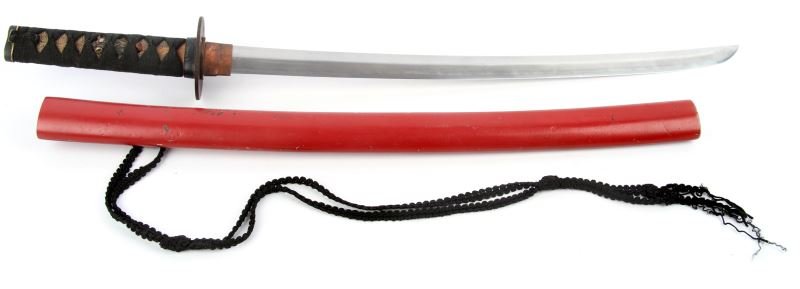 JAPANESE LATE KOTO PERIOD WAKIZASHI SIGNED - 4