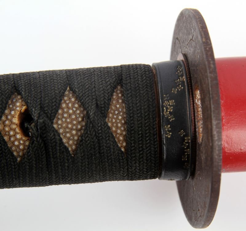 JAPANESE LATE KOTO PERIOD WAKIZASHI SIGNED - 8