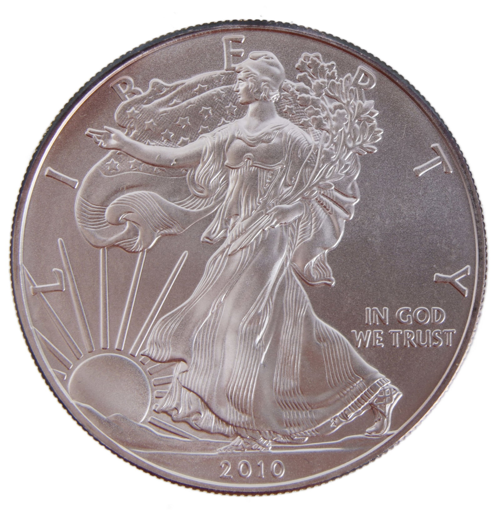 2010 1 Ozt .999 Silver American Eagle (1 of 2)