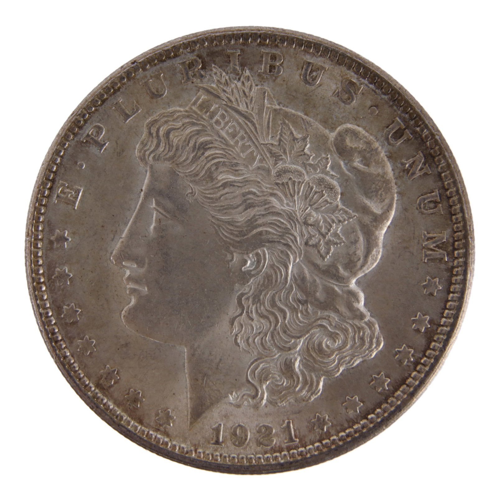 1921 US Morgan Silver Dollar (1 of 2)