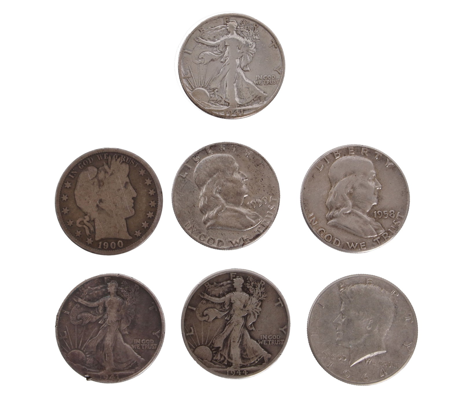 90% Silver $3.50 Face Value US Half Dollars (1 of 2)
