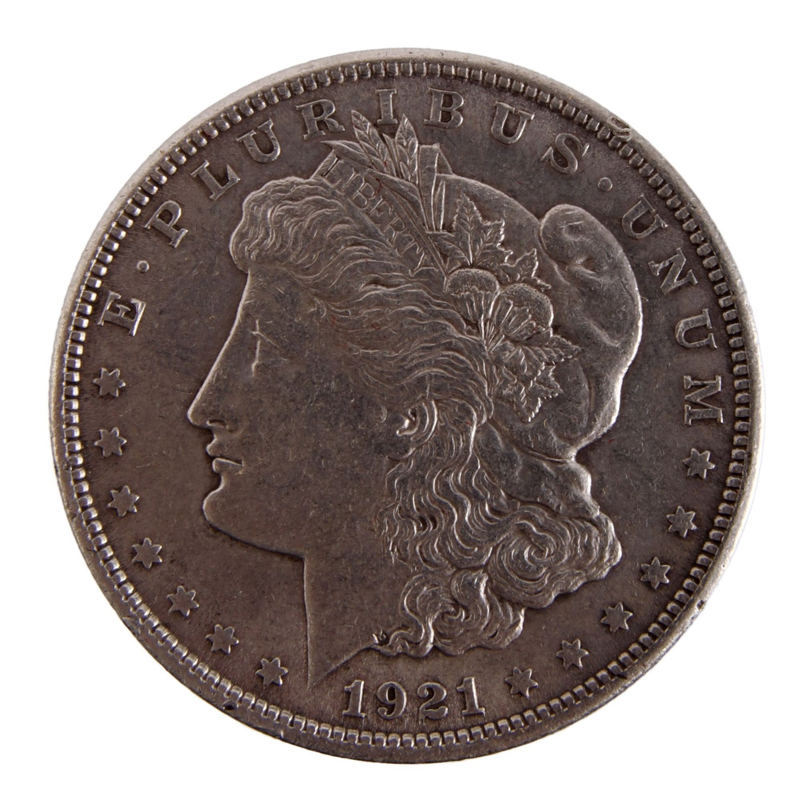 1921 Morgan Dollar Coin 90% Silver (1 of 2)