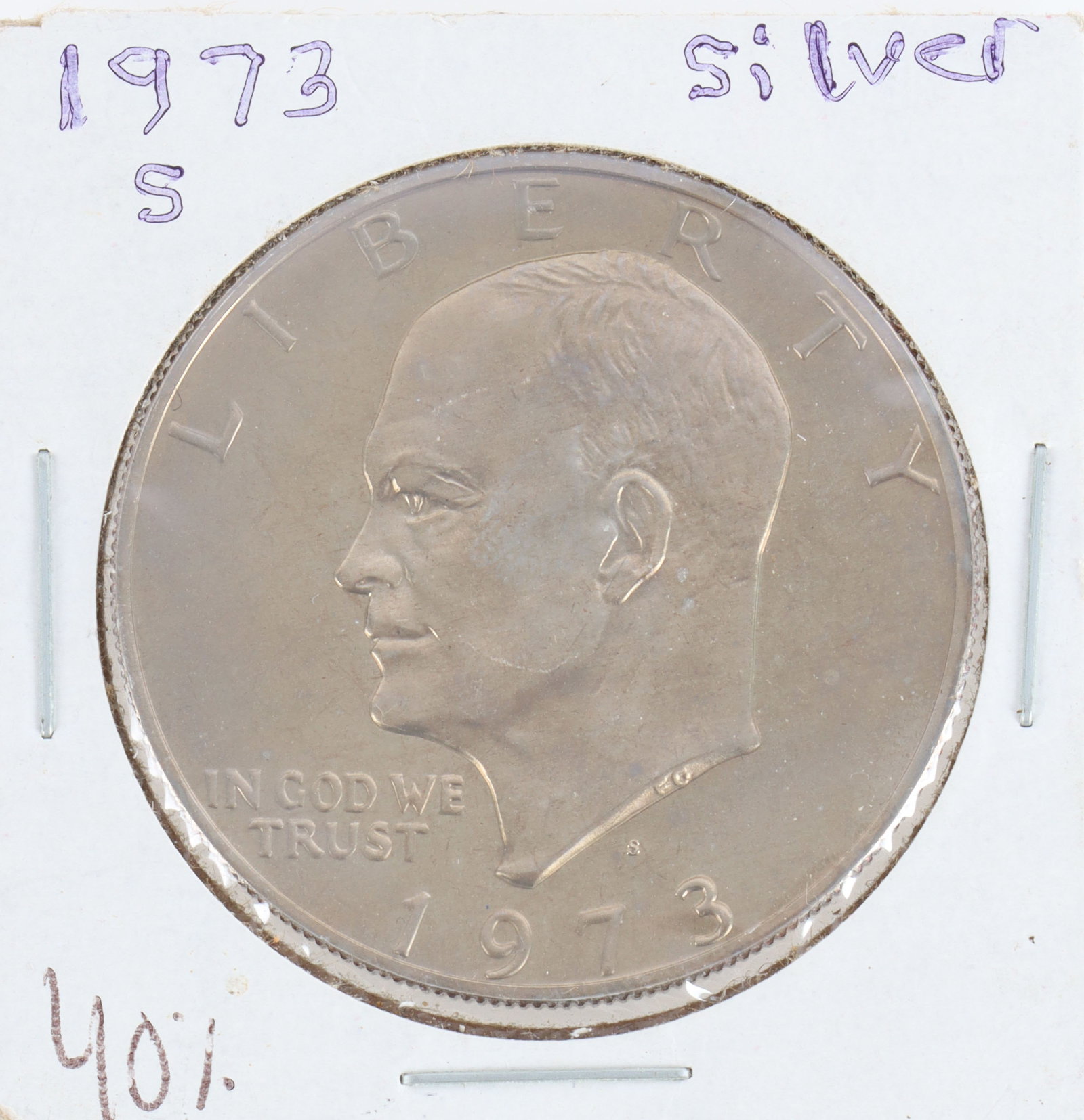 1973 40% Silver Eisenhower Dollar (1 of 2)
