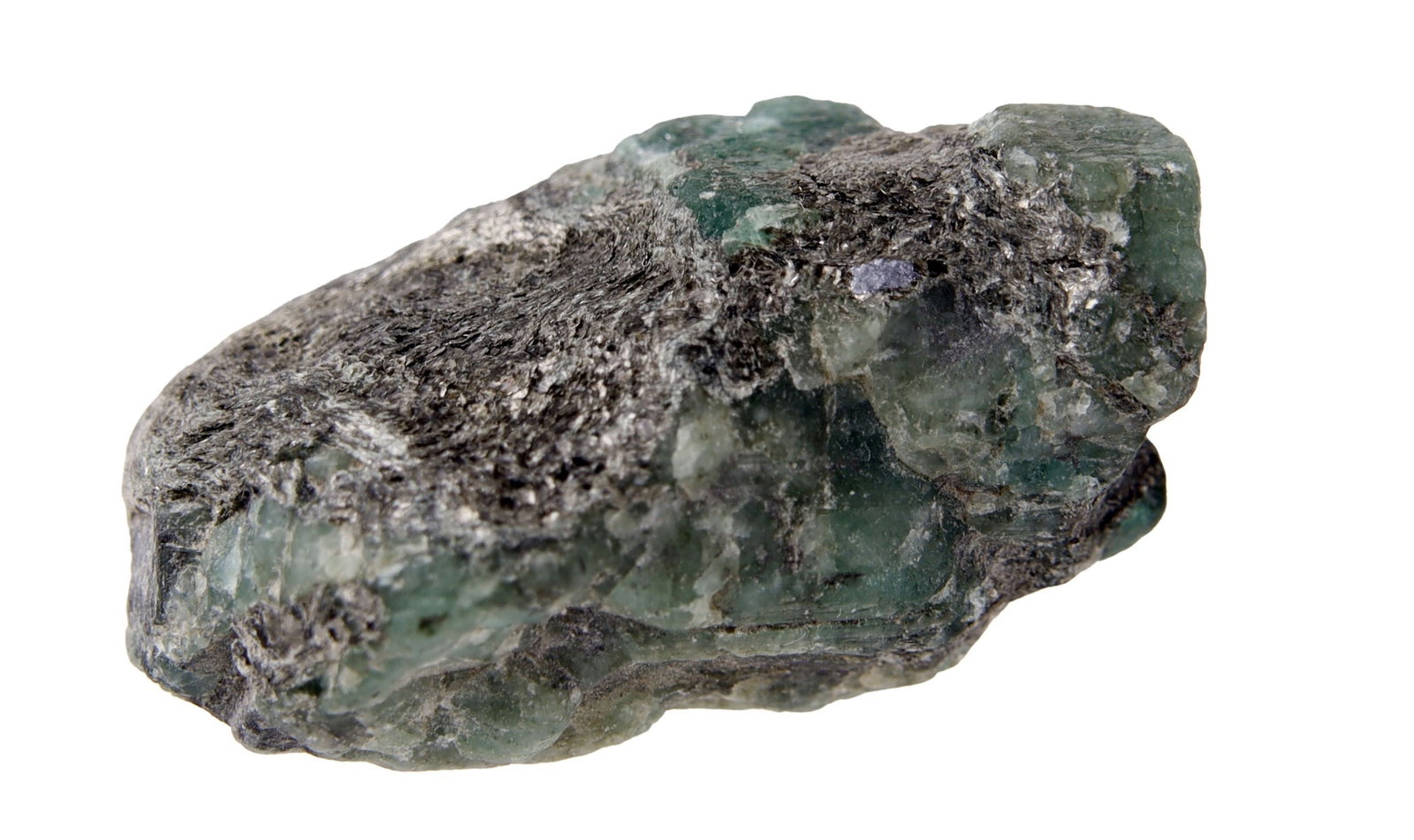 Natural Colombian Emerald in Matrix Over 70 Carats (1 of 5)