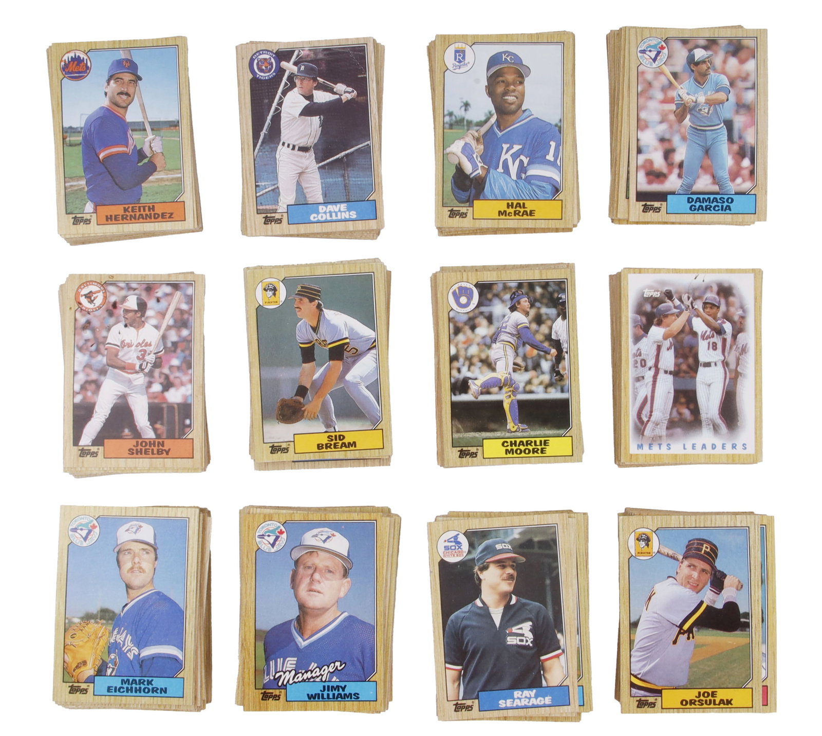 A Collection of 1987 Unsearched Topps Trading Card (1 of 1)