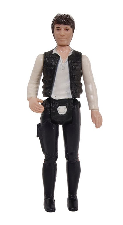 Star Wars Kenner Original 1977 Han Solo: A Han Solo action figure from Kenner, made 1977. Not in box, no accessories.