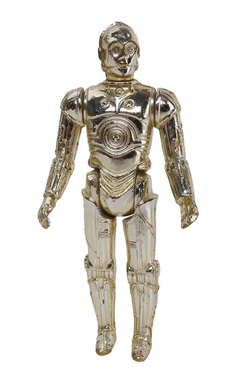 Star Wars Kenner Original 1977 C-3PO: A C-3PO action figure from Kenner, made 1977. Out of box. No accessories.