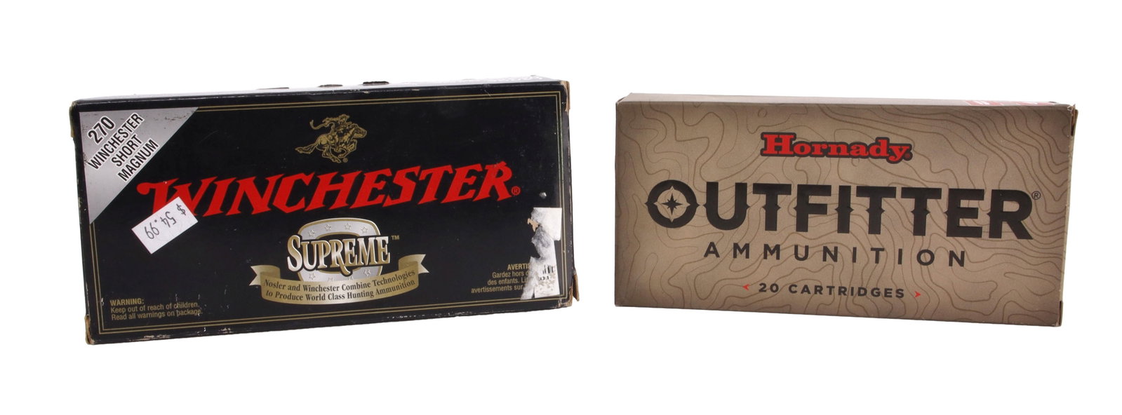 40 Rds .270 WSM Winchester Short Mag Rifle Ammo: Lot of 40 rounds factory new .270 WSM rifle ammo. No international shipping.