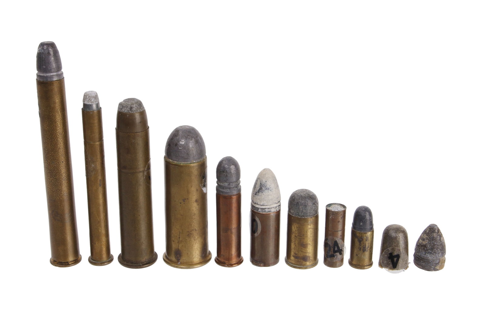 Civil War Indian Wars 19th C. Cartridges Lot of 10 (1 of 7)