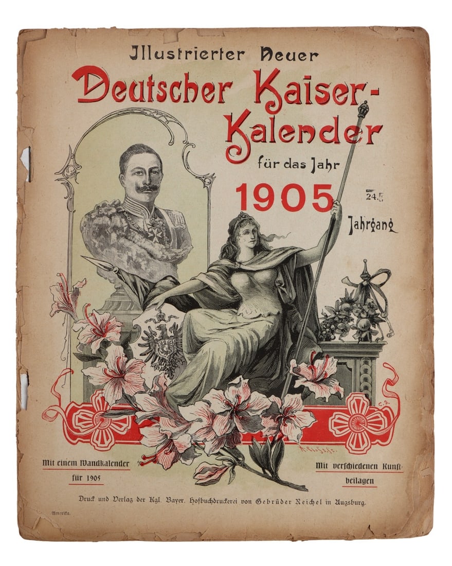 WWI Imperial German Kaiser Calendar (1 of 6)