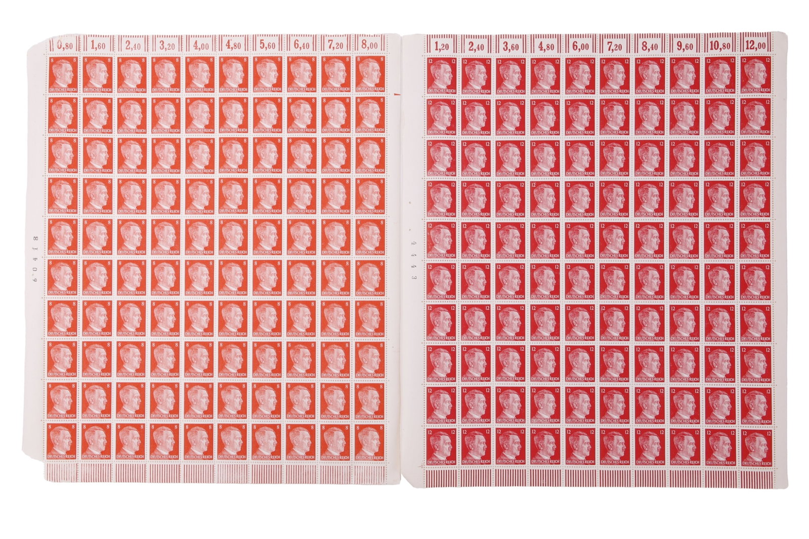 Adolf Hitler Stamps Mixed Denominations WWII (1 of 6)