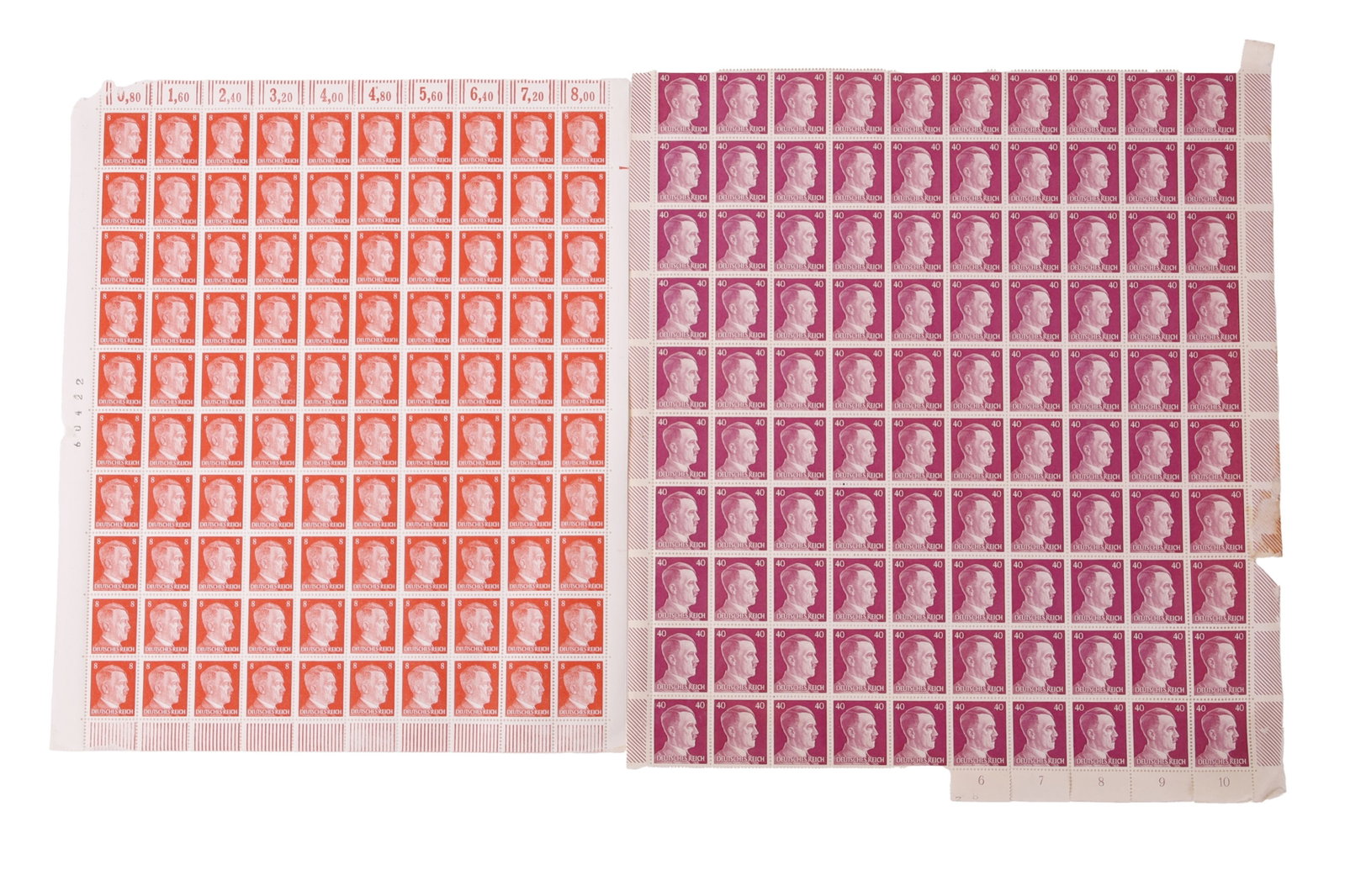 Adolf Hitler Stamps Mixed Denominations WWII (1 of 6)