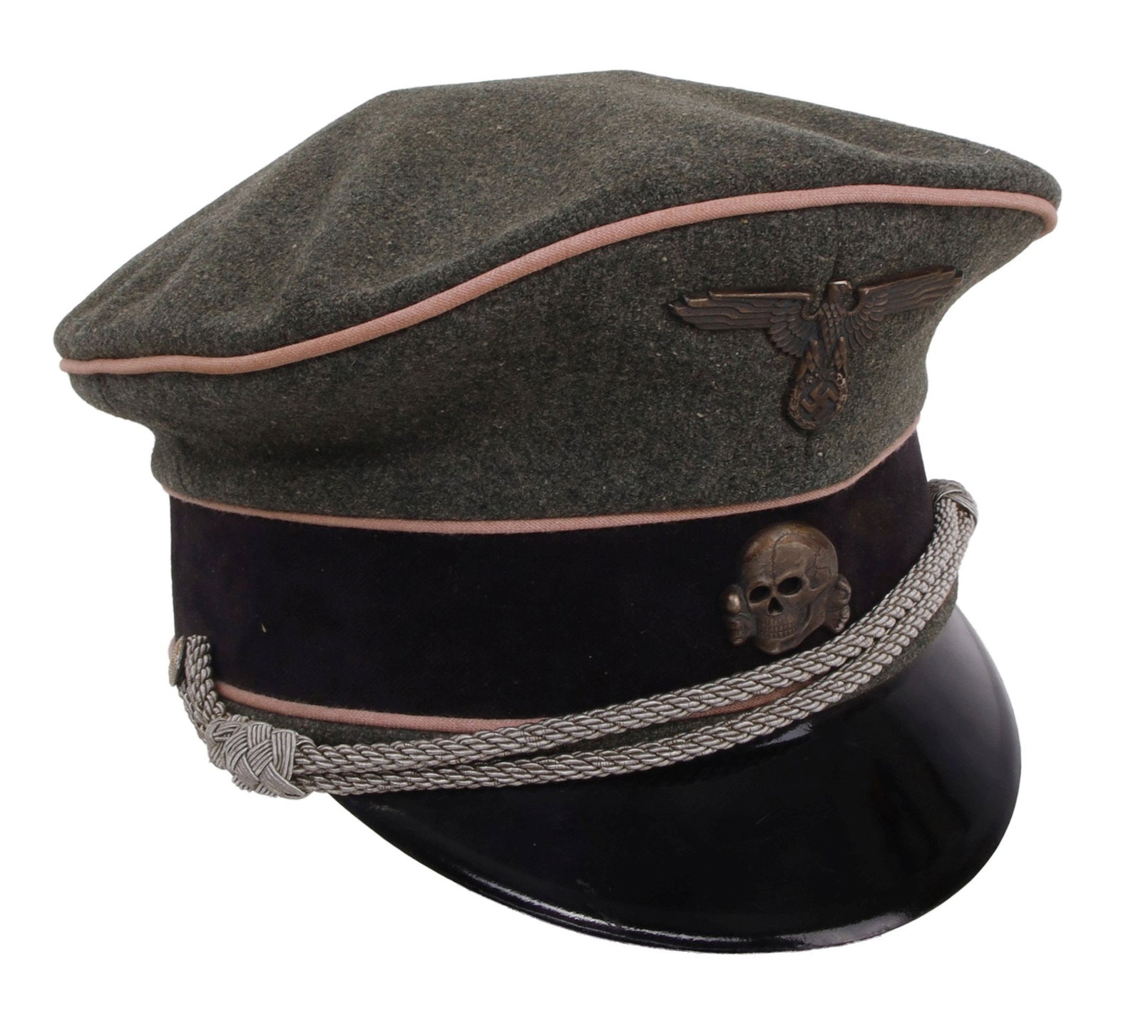 Waffen-SS Panzer Visor WWII German Third Reich (1 of 7)