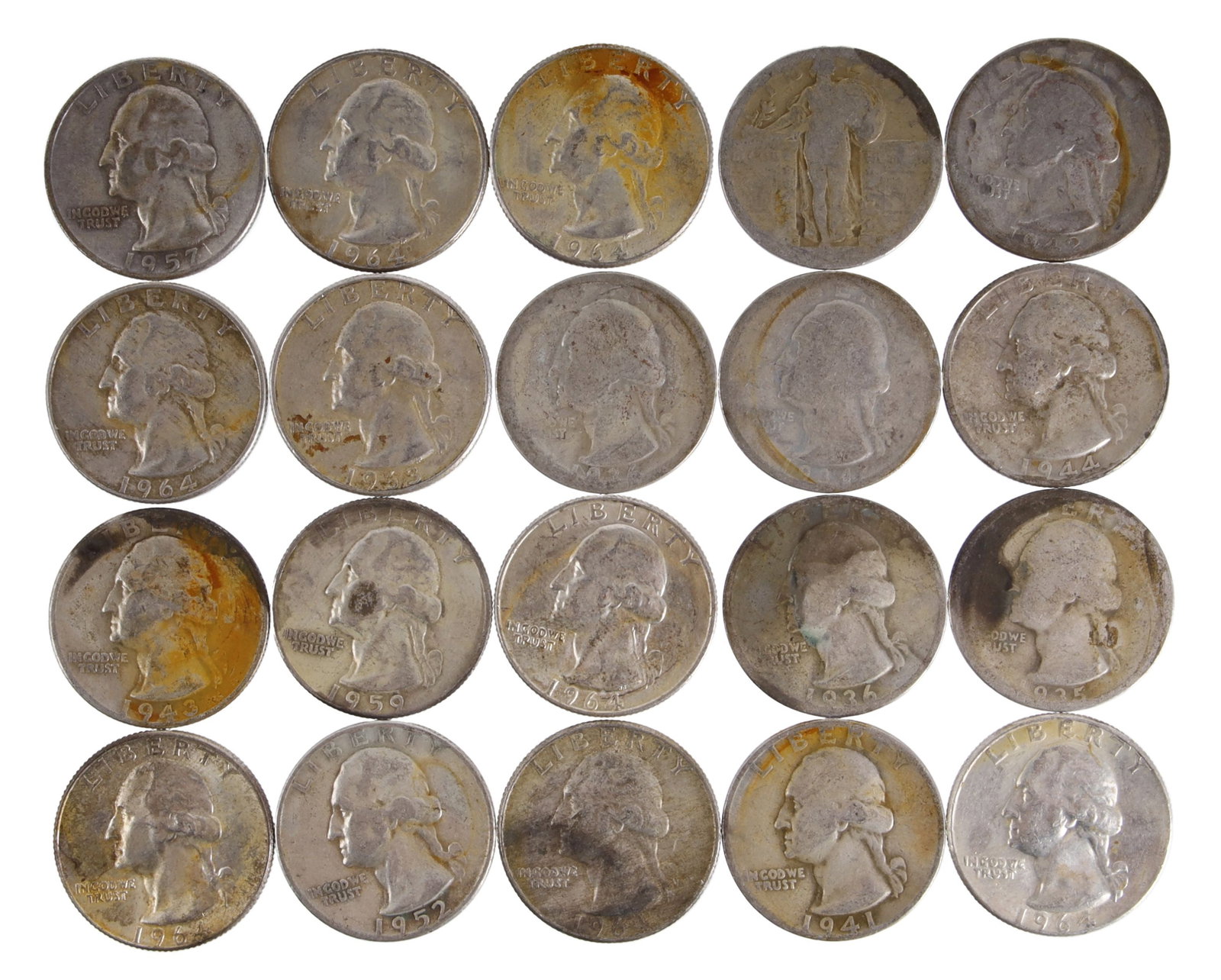 90% Silver Quarters Constitutional $5 Face Value (1 of 10)