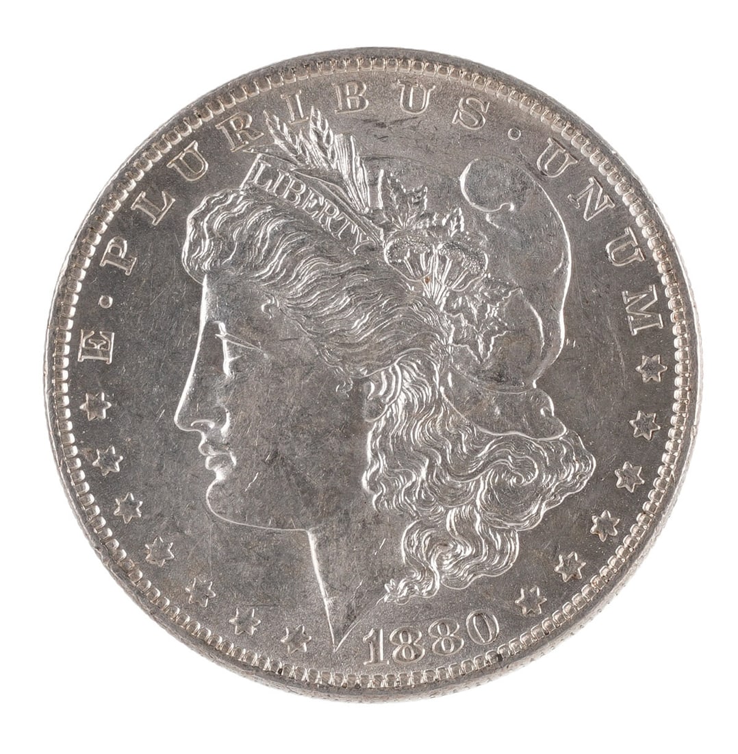 1880 O US Morgan Silver Dollar Coin 90% Silver (1 of 2)