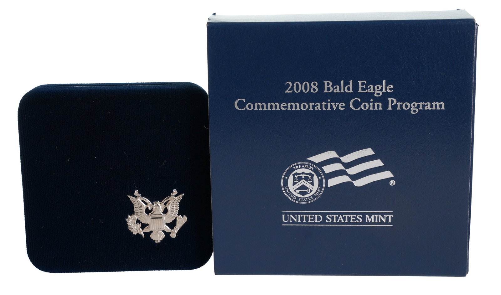 2008 Commemorative Bald Eagle Silver Dollar Coin (1 of 3)
