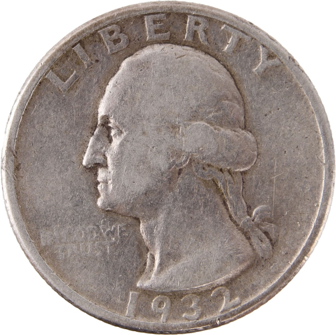 1932 Washington Quarter Silver Coin: First year minted Washington Silver Quarter. Metal: Silver Country of Origin: USA Year Minted: 1932