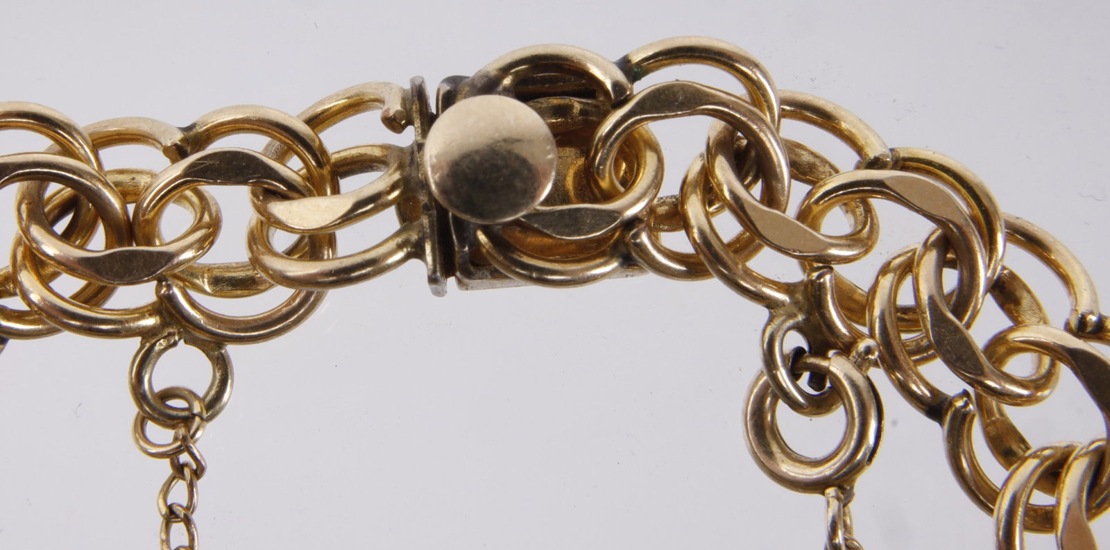 Jacoby Bender Gold Charm Bracelet Mid-Century - 4