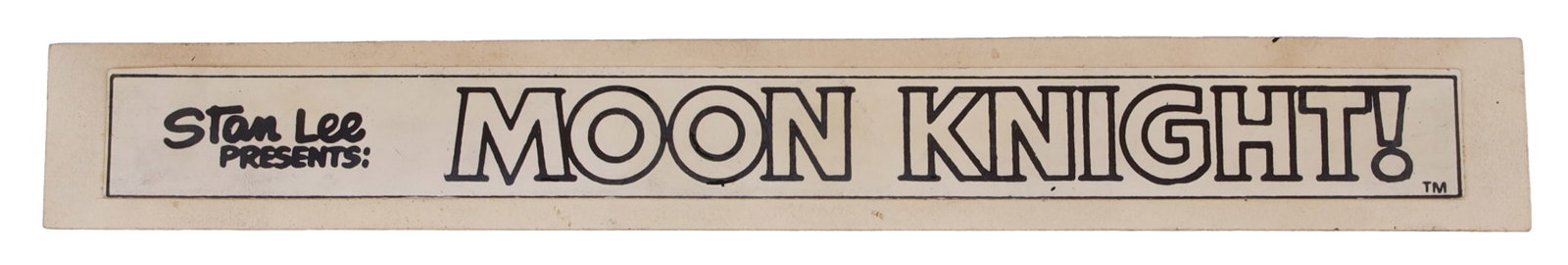 Marvel Comics Moon Knight Production Photostat (1 of 2)