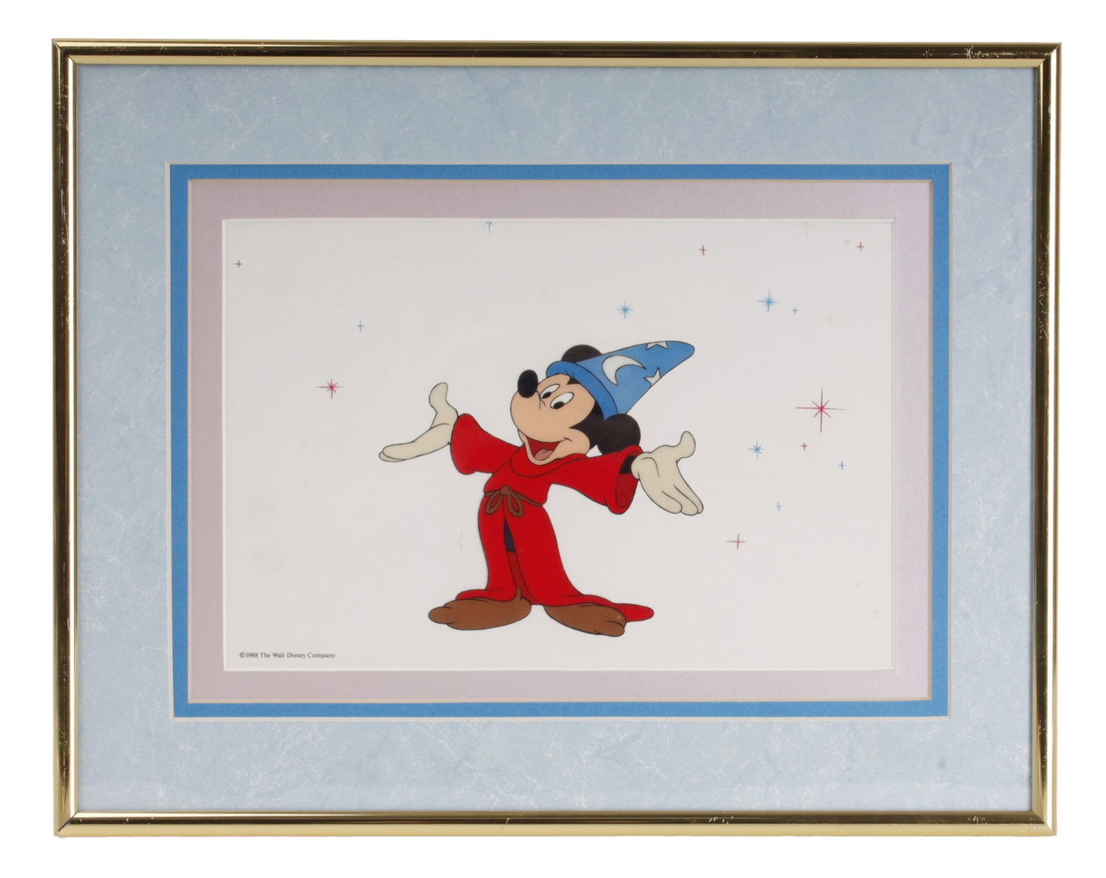 Mickey Mouse Sorcerer's Apprentice Animation Cel (1 of 3)