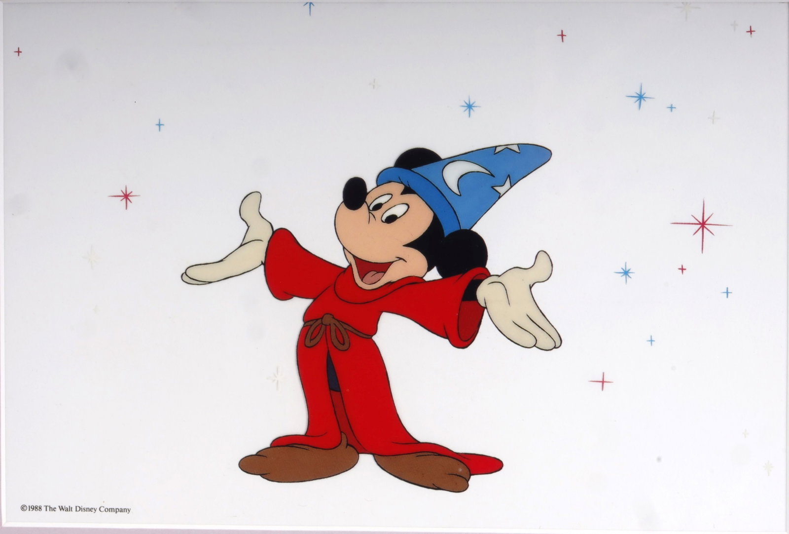 Mickey Mouse Sorcerer's Apprentice Animation Cel - 2