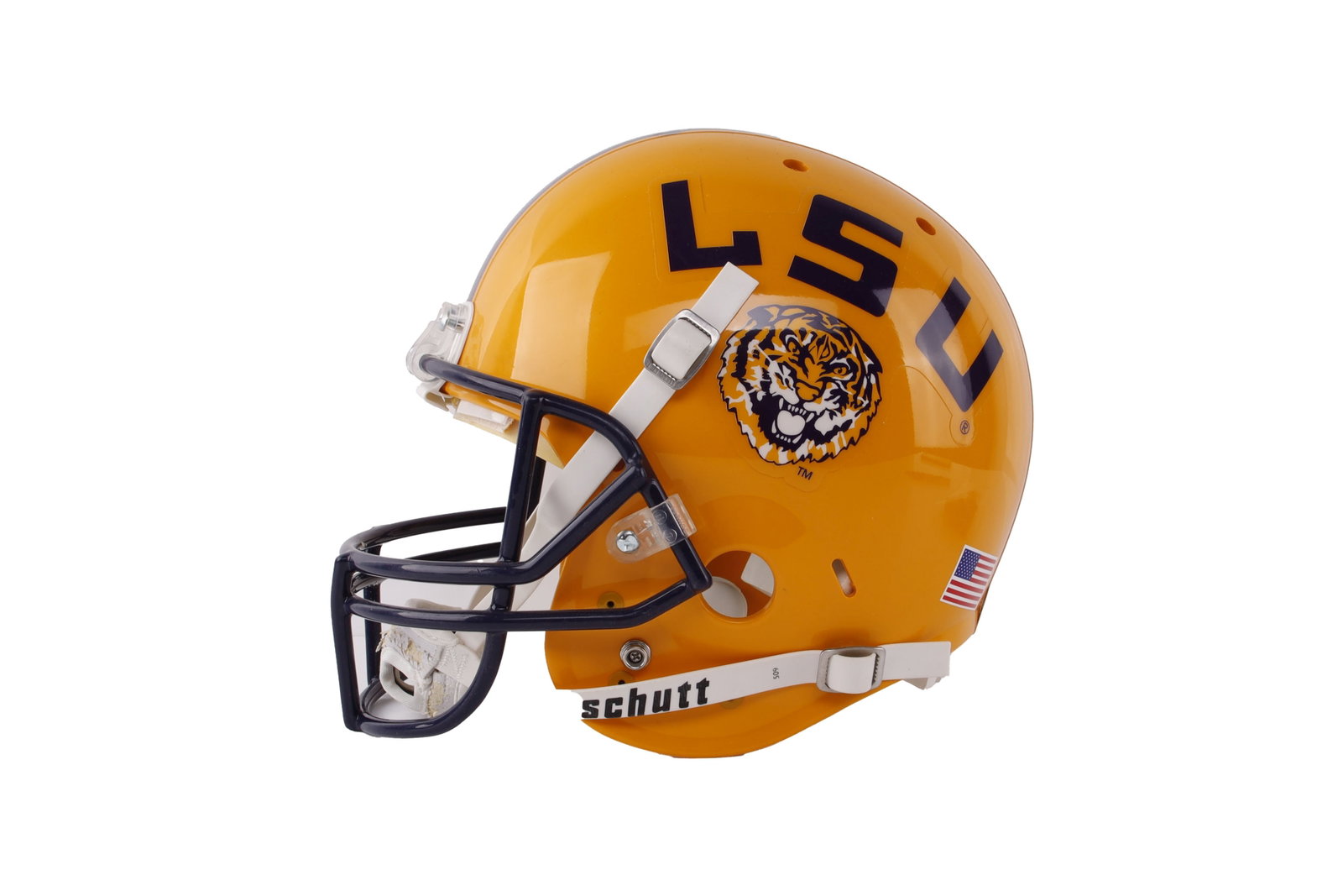 Louisiana State University Golden Helmet (1 of 7)