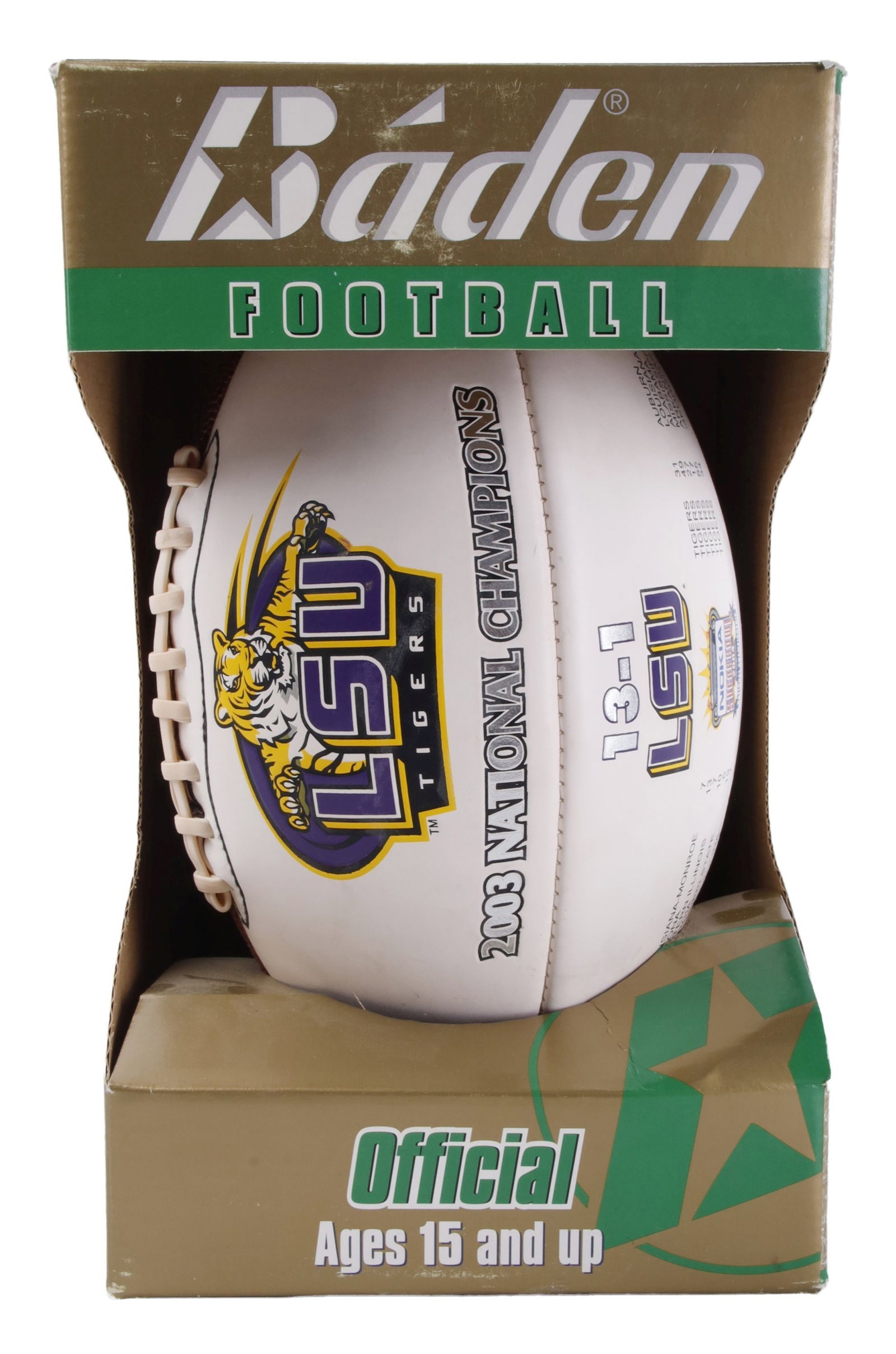 2002-2003 LSU NCAA National Championship Football (1 of 3)
