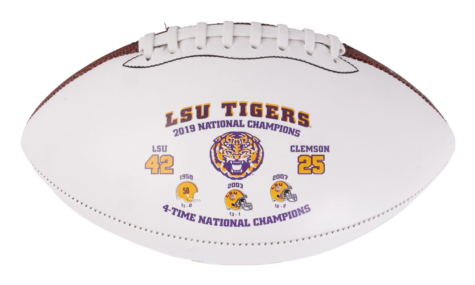 2018-2019 LSU Championship Commemorative Football (1 of 3)