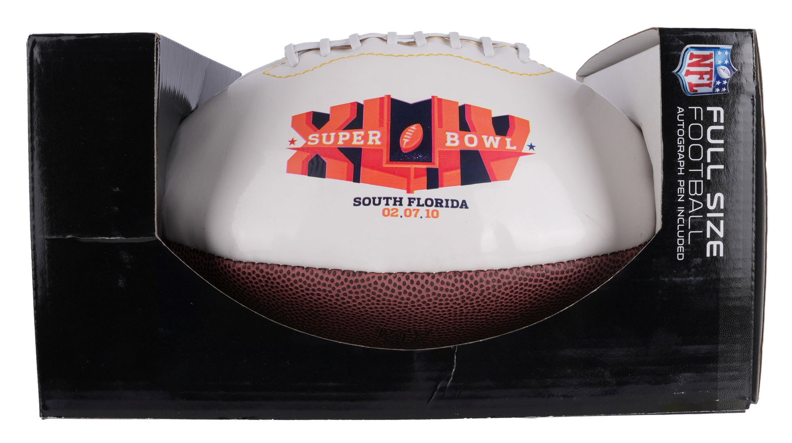 Superbowl XLIV Saints vs Colts Autograph Ball (1 of 7)
