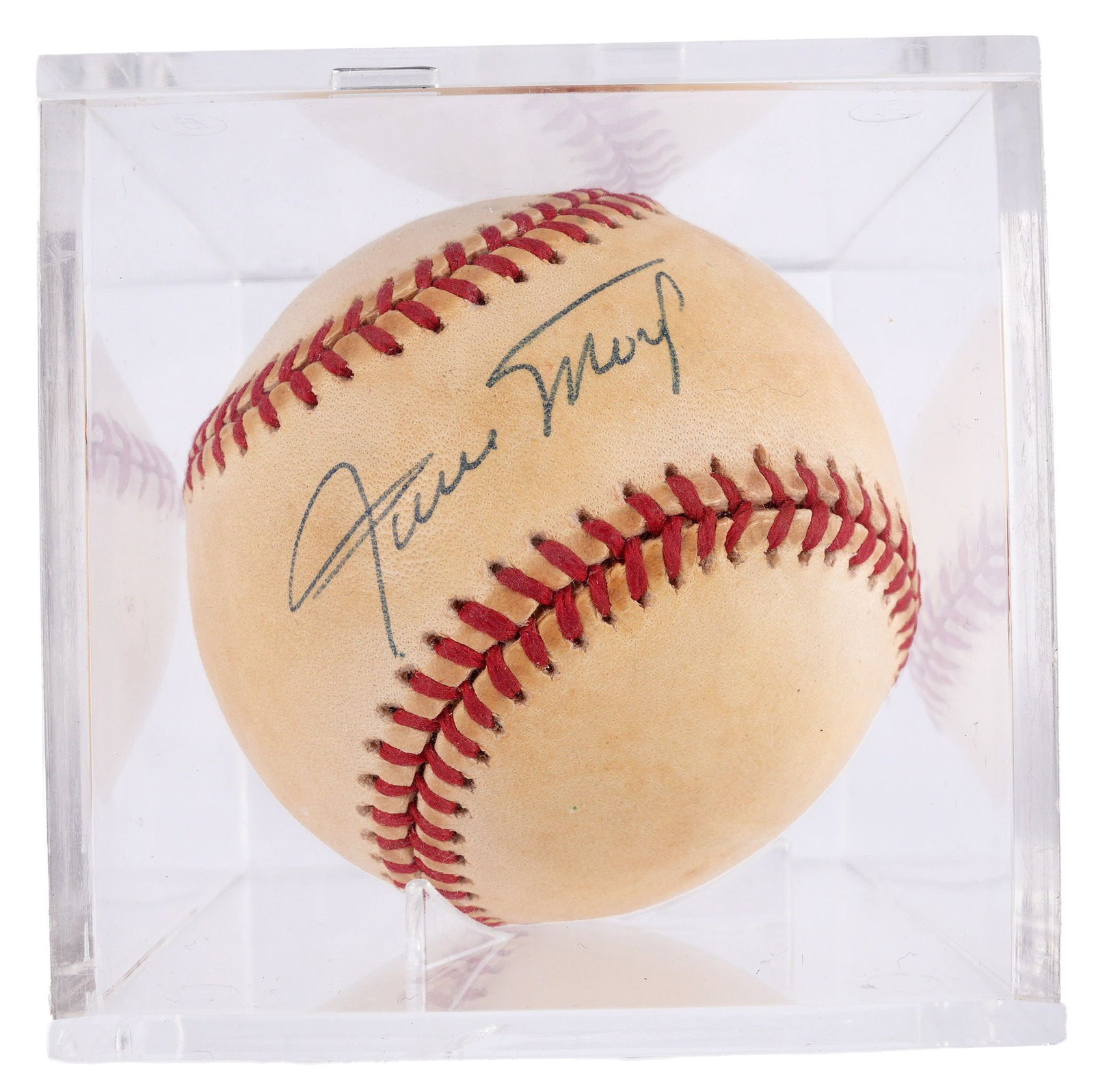Willie Mays Signed National League Baseball (1 of 3)