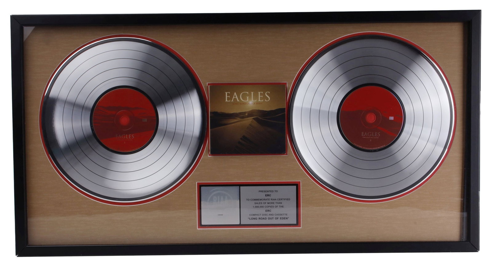 Platinum Album Award for Eagles' Long Road Out... (1 of 4)