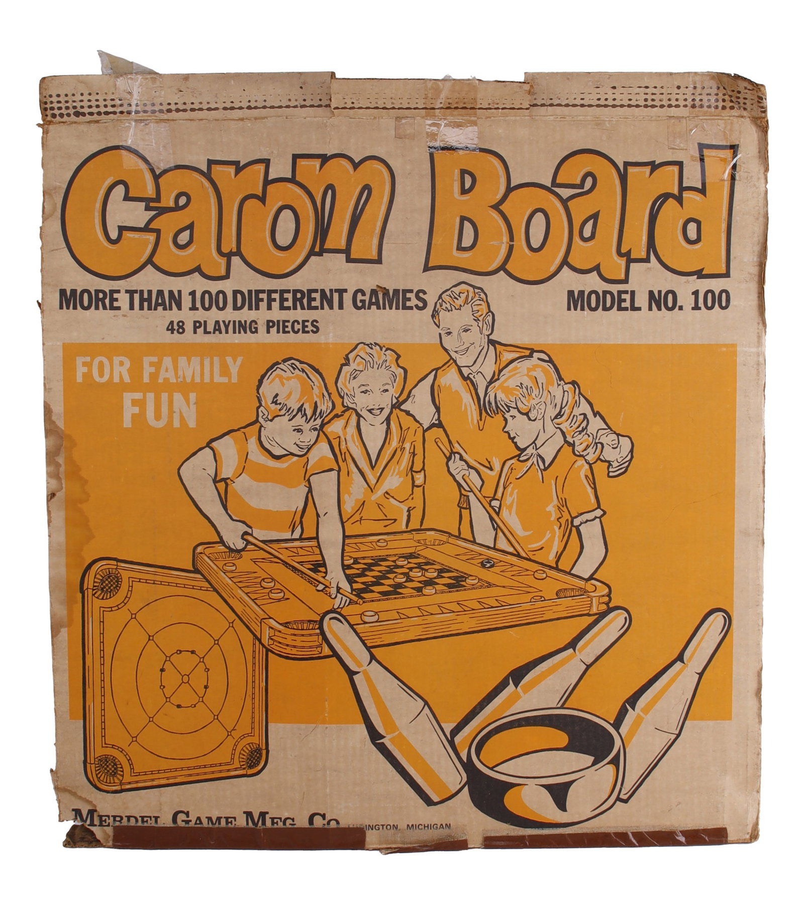 1970s Merdel Game Manufacturing Co. Carrom No. 100 (1 of 7)