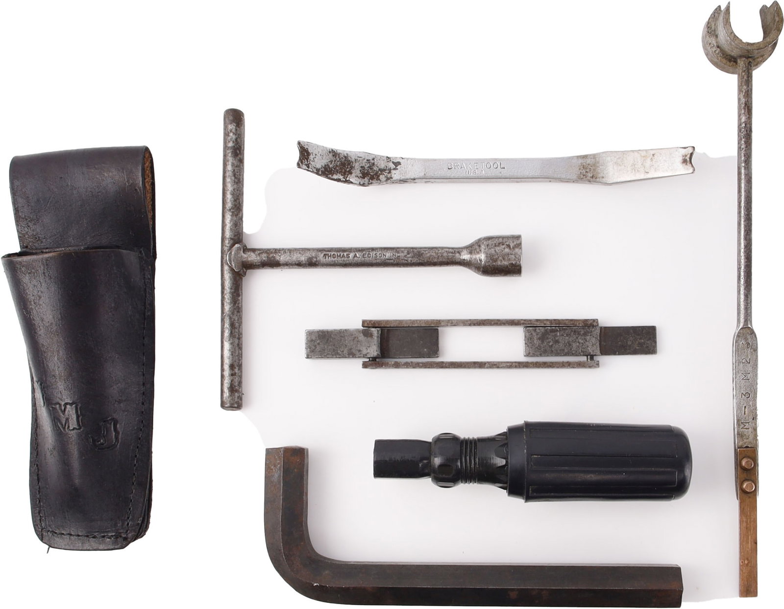 Thomas A. Edison Wrench & Vintage Railroad Tools (1 of 6)