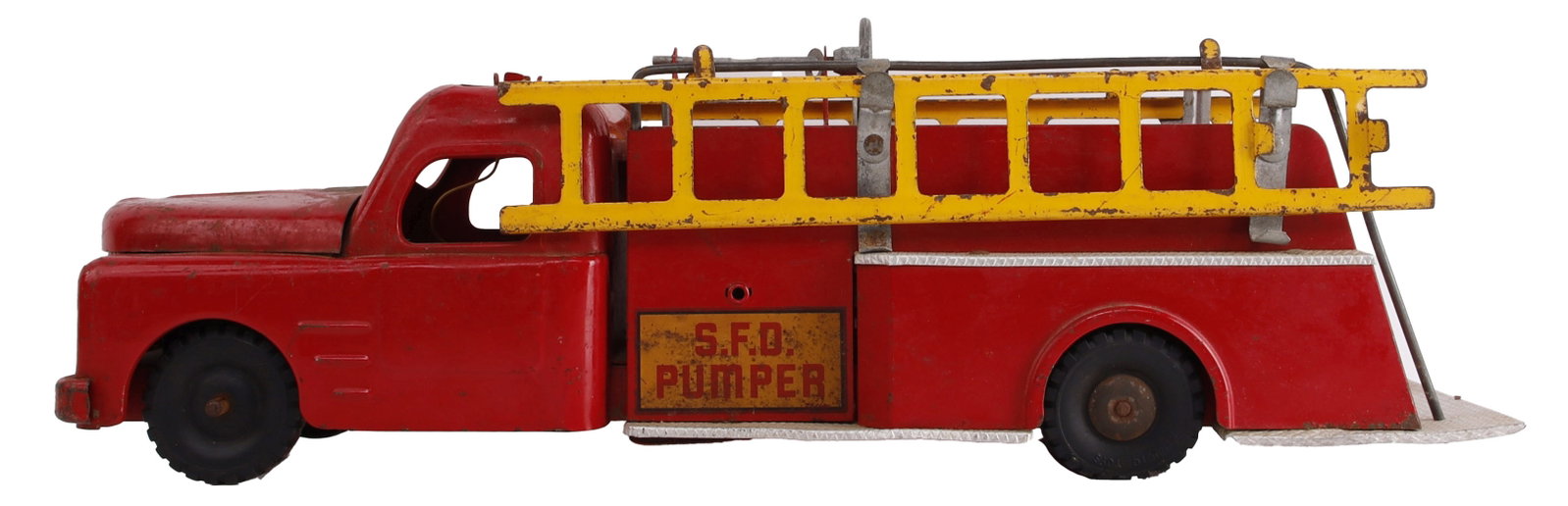 Structo S.F.D. Pumper Vintage Toy Truck (1 of 7)
