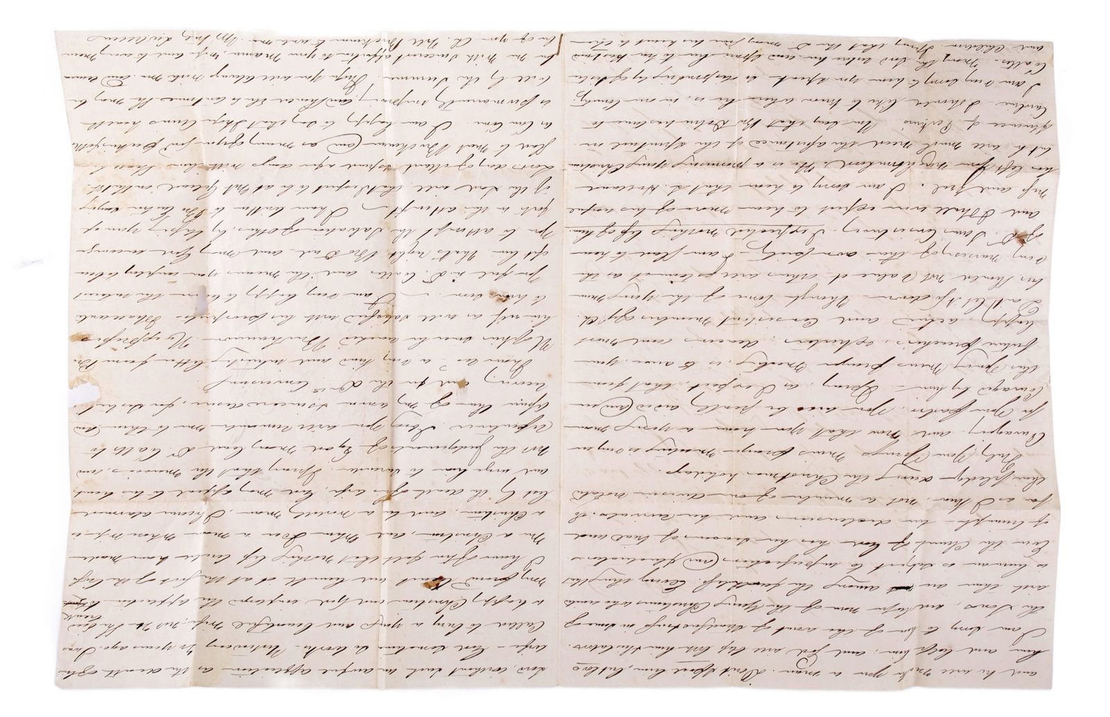 Virginia Baptist Church Pastor 1853 Letter ALS (1 of 3)